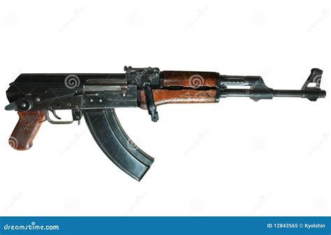 Ak-47 Machine Gun Stock Image | CartoonDealer.com #12843565