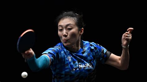 Neue Serie World Table Tennis: Tischtennisspielerin Han Ying verliert ...