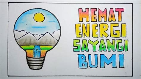 poster hemat energi air