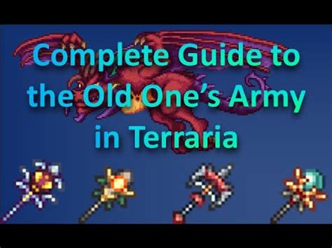 A Complete Old One's Army Guide | Terraria | Beginner Guide | Betsy ...