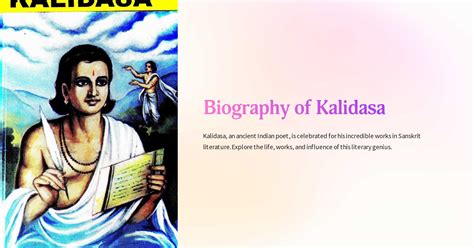 Biography of Kalidasa