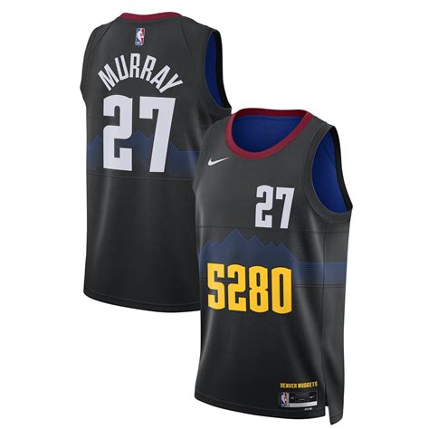 Jamal Murray Denver Nuggets 2023/24 Swingman City Edition Jersey – All ...