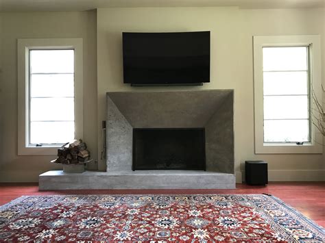 Concrete Fireplace Surround Canada at Lola Goll blog