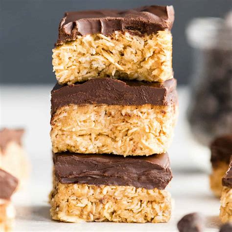No Bake Chocolate Oatmeal Bar Recipe | Deporecipe.co