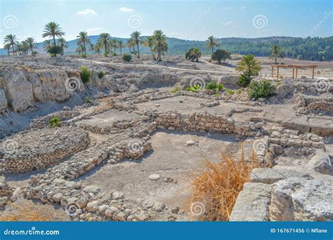 Sacred Temple Area At Tel Megiddo National Park, World Heritage Site At ...