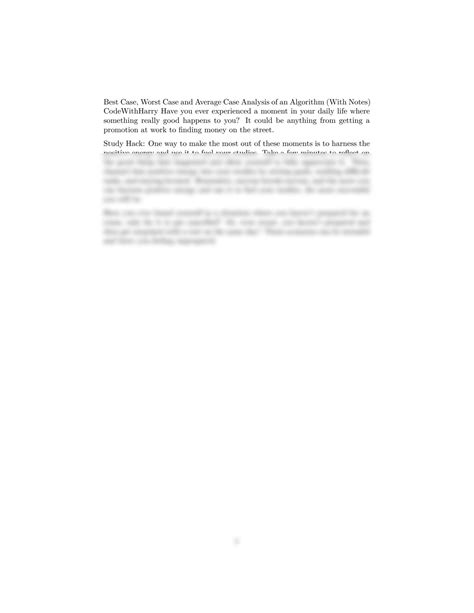 Image result for Worst Case Algorithm Analysis