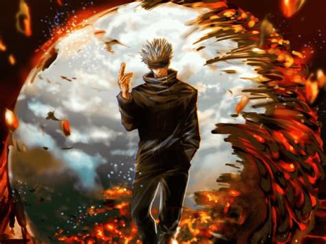 Satoru Gojo Jujutsu Kaisen Wallpaper, HD Anime 4K  