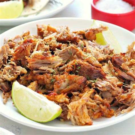 Easy Instant Pot Carnitas - Crunchy Creamy Sweet