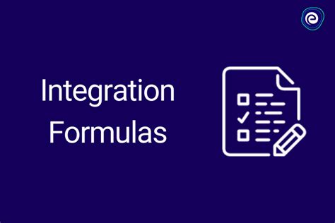 Image result for What Is Integration Basic Formulas