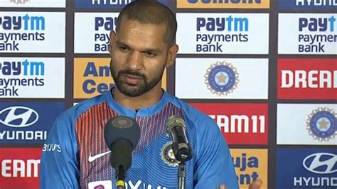 India vs srilanka t20 cricket shikhar dhawan says i am back in picture ...