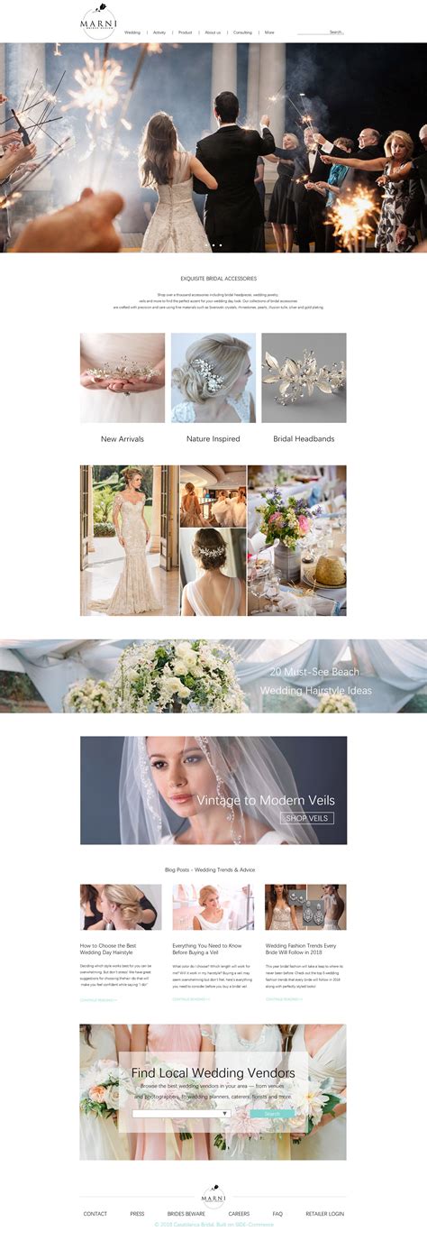 婚礼婚纱网页网站设计 企业站|网页|企业官网|babe1994 - 原创作品 - 站酷 (ZCOOL)