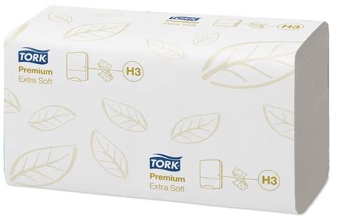 100278 Tork | Tork QuickDry™ Extra Soft Premium Folded White Paper ...
