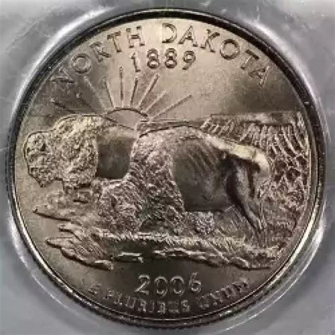 2006-D State Quarter PCGS SP-69 Satin Finish North Dakota - Old Pueblo Coin