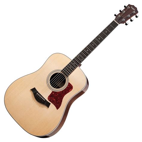DISC Taylor 210e DLX Dreadnought Electro Acoustic Guitar, Natural at ...