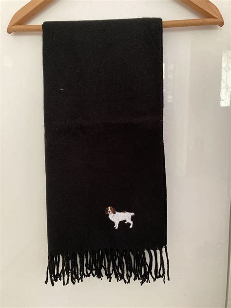 English Springer Spaniel Scarf, Gift for Spaniel Owner, English ...