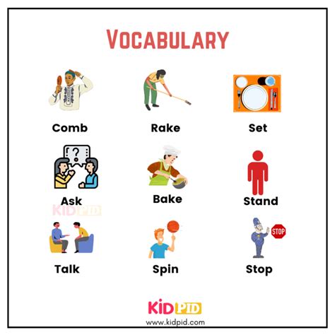 Learning Basic Words for Kids 的图像结果