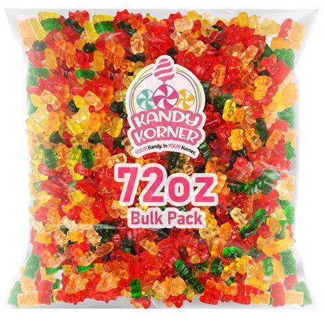 Amazon.com : Assorted Gummy Candy – Delicious Gummy Bears – Jumbo Pack ...