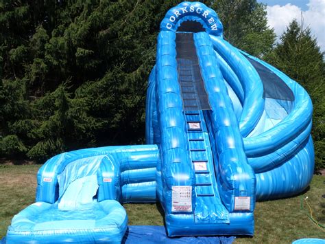 Inflatable Pool With Slide