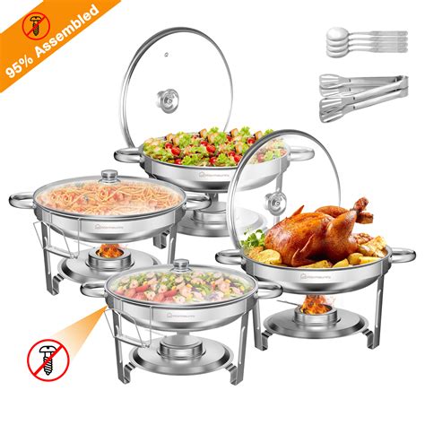 Food Heaters - Party Buffets,Round Catering Warmer Server,Hot Pot ...