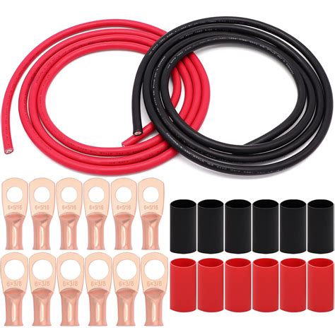 Taukealugs 6 AWG Gauge Wire UL1015 Battery Power Tinned Oxygen Free ...
