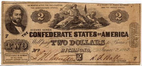 2 Dollars - Confederate States – Numista