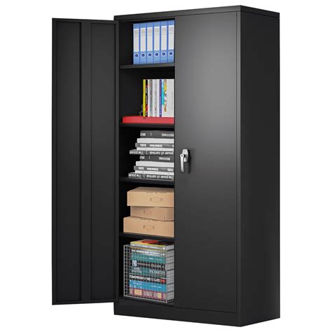 Buy GANGMEI Industrial Metal Garage Storage Cabinet, 72 Inches Tall ...