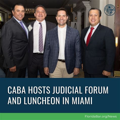 The Florida Bar on LinkedIn: On August 2, the Cuban American Bar ...