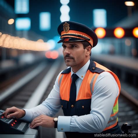 Rail Traffic Control System | Stable Diffusion Online