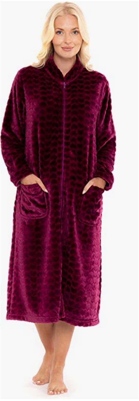 Dressing Gown With Zip at Calvin Hartnett blog