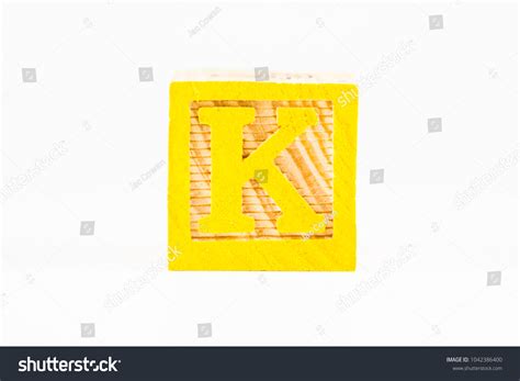 Alphabet Block Letter K Stock Photo 1042386400 | Shutterstock