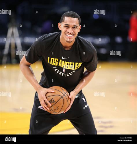 Los Angeles, CA, USA. 21st Nov, 2017. Los Angeles Lakers guard Jordan ...