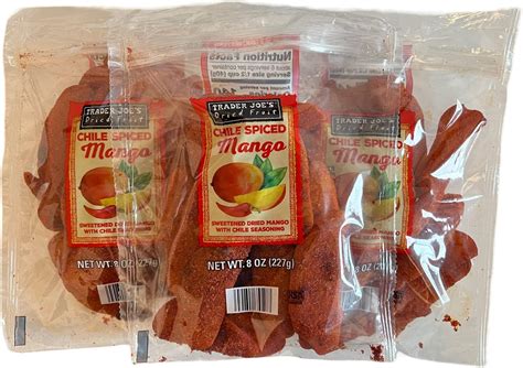 Amazon.com: Dried Chili Mango Slices, 5 pound. Spicy Snack! : Grocery ...