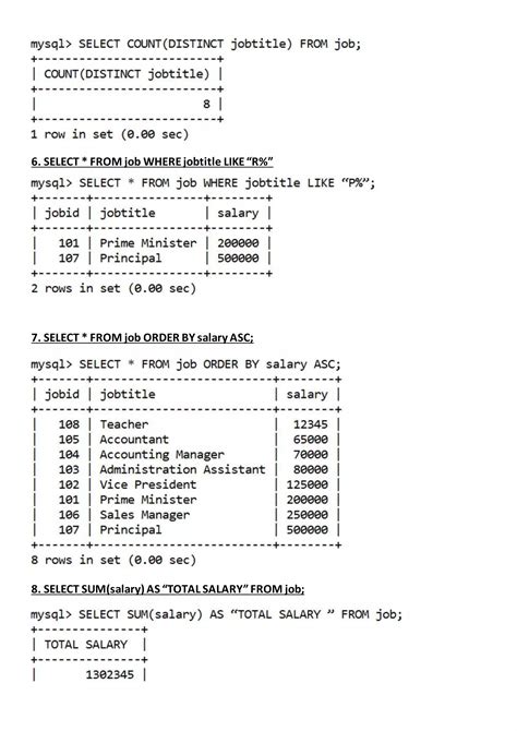 Image result for MySQL Programs for Class 12 Practical File