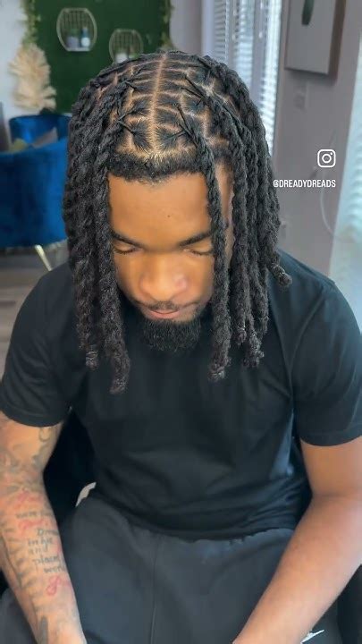 4 Strand Twist #dreads 👀The Results are Real 🫨#locjourney - YouTube