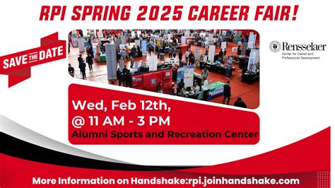 RPI Spring 2025 Career Fair | Career and Professional Development