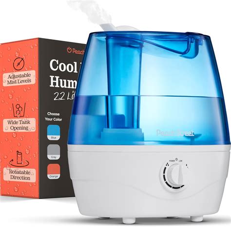 Amazon.com: Cool Mist Humidifiers for Bedroom - 2.2L Water Tank, Baby ...