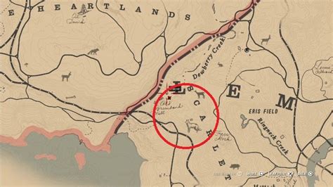 Red Dead Redemption 2: Legendary Coyote - maps, tips - gamepressure.com