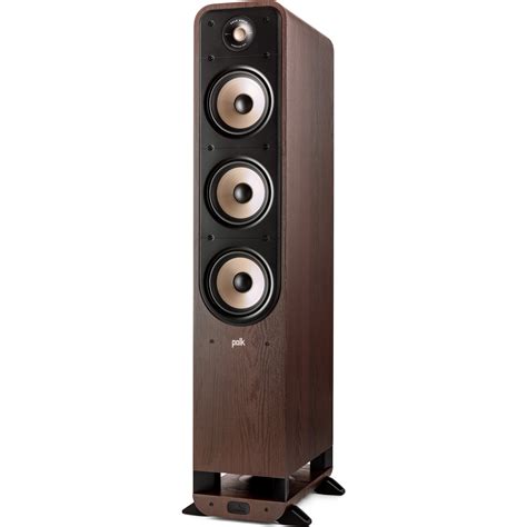 POLK AUDIO Signature Elite ES60 PAIR 6.5" Floor-Standing Speakers Brown ...