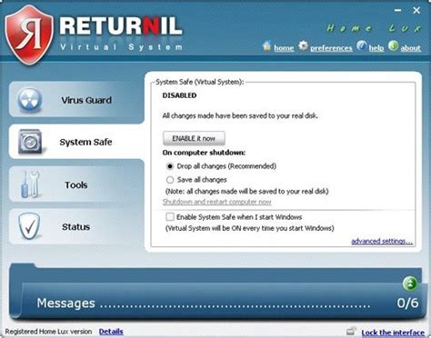 Returnil 2010 Beta: Free for Home Users - Bright Hub