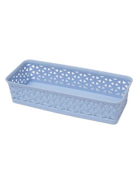 Market99 Small Plastic Multipurpose Storage Basket ( Set Of 6, Solid L ...