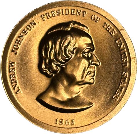 Medal - Andrew Johnson (President of the United States) - United States ...