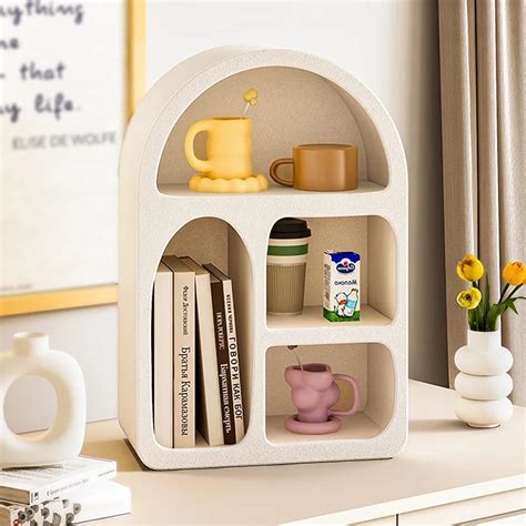 Pinterest Geometric Arched 4 Shelf Wall Shelf with Varying Block Shape ...