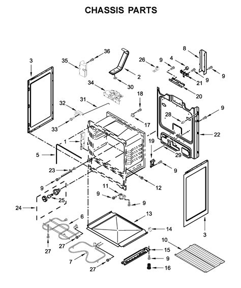 Amana AER6603SFW2 electric range parts | Sears PartsDirect