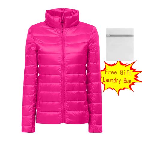 Winter Saving Womens Plus Size Puffer Jacket Slim Casual Zippers Loose ...