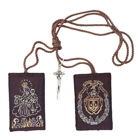 Buy San Rafael Arcangel Escapulario de la Virgen del Carmen - Virgin of ...
