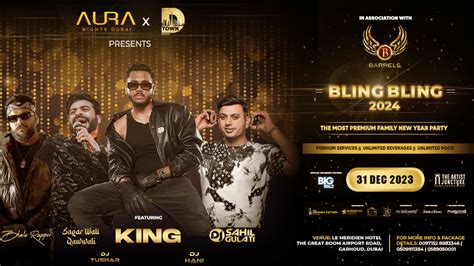 Bling Bling 2024 - NYE in Dubai, Le Méridien Dubai Hotel & Conference ...