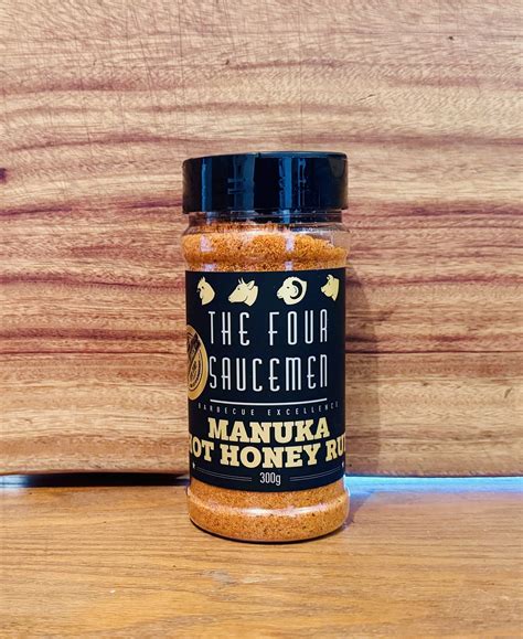 THE FOUR SAUCEMEN MANUKA HOT HONEY RUB - Kelly's Meats