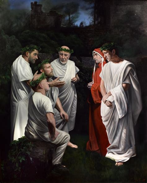 Dante and Virgil Visit the Great Poets of Antiquity in Limbo by Eric ...