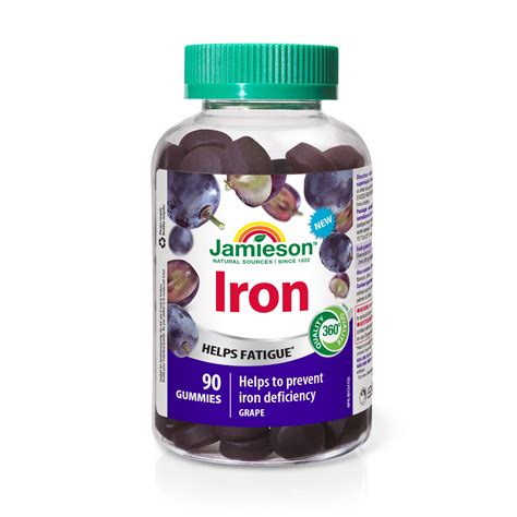 Iron Gummies – Jamieson Vitamins
