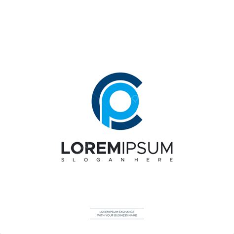 Letter Cp C P Pc Circle Logo Design Minimal Icon Logo Premium Design, Tech, Premium, Logo PNG ...